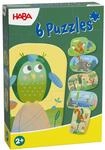 HABA Meine ersten 6 Puzzles &ndash; Waldtiere &ndash; Kinderpuzzle ab 2 Jahren &ndash; Mit B&auml;r,
