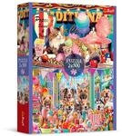 Trefl &ndash; Puzzle 2in1: Flauschige Freunde - 2 x 500 Teile | Set aus zwei...