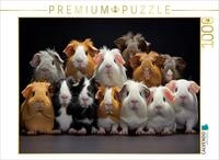 Puzzle &middot; Meerschweinchen &uuml;bereinander | 1000 Teile &middot; Lege-Gr&ouml;&szlig;e 64 &times; 48...
