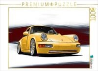 Puzzle &middot; Porsche 911/964 | Porsche 911 Illustration &middot; 1000 Teile &middot; Lege-Gr&ouml;&szlig;e 64