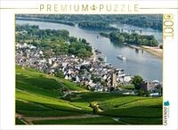 CALVENDO Puzzle R&uuml;desheim mit Br&ouml;mserburg und Boosenburg | 1000 Teile Lege-Gr&ouml;&szlig;e