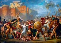 Bluebird Puzzle - Jacques-Louis David, Die Intervention der Sabinerinnen, 1799,...