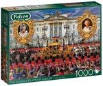 Falcon Jumbo Spiele Falcon The Queens Platinum Jubilee 1000 Teile - Puzzle f&uuml;r