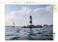 Puzzle &middot; Leuchtrum mit der Lotseninsel Schleim&uuml;nde | Der Leuchtturm von