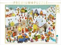 Puzzle &middot; Winterferien | Ein lustiges Wimmelbild f&uuml;r die Kleinen &middot; 1000 Teile &middot;