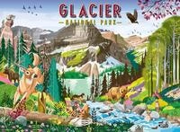 Ravensburger Puzzle 12001887 - Glacier Nationalpark - 500 Teile Puzzle, f&uuml;r