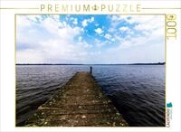 Puzzle &middot; Holzsteg ins Zwischenahner Meer | 1000 Teile &middot; Lege-Gr&ouml;&szlig;e 64 &times; 48 cm &middot;