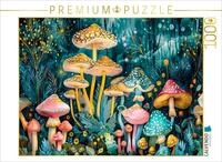 Puzzle &middot; Bl&uuml;hende Pilzwiesen mit Spinne | Bl&uuml;hende Pilzwiesen mit Spinne &middot; 1000