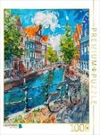 Puzzle &middot; Malerische Stadt der Fahrr&auml;der in Holland | Malerische Stadt der