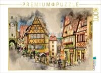 Puzzle &middot; Rothenburg ob der Tauber | Romantische St&auml;dte &middot; Rothenburg ob der Tauber