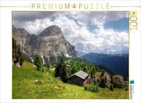 Puzzle &middot; Kolfuschger Hochalm mit Sassongher - Corvara S&uuml;dtirol | 1000 Teile &middot;