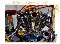 Puzzle &middot; EIN Motiv aus dem Kalender Harley Classic Chopper | 1000 Teile &middot;