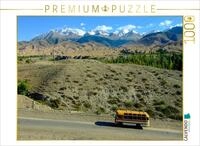 Puzzle &middot; Bus nach Tamga, Kirgistan | Ein Motiv aus dem Kalender Eine Reise durch