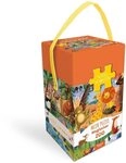 AUZOU, Mein Puzzle Magischer Zoo, Puzzle ab 5 Jahren, Kinderpuzzles mit Poster,