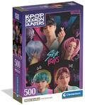 Clementoni Kpop Demon Hunters Puzzle 500 Teile Erwachsene | Puzzle Erwachsene in 49 x