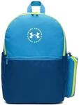Under Armour Essentieller bedruckter Rucksack, Aegean Blue/Blackout Navy/White,...