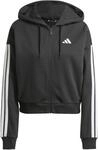 Adidas Damen Essentials 3-Stripes French Terry Full Zip Hoodie