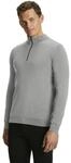 FALKE Herren Basic New Merino Halfzip Pullover weich elegant | klassisch f&uuml;r