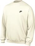 Nike Club Fleece Rundhalsshirt aus French Terry f&uuml;r Herren, HJ1819