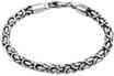 Kuzzoi Buddha Silber-Armband Herren 925 Silber K&ouml;nigsketten Armband (5 mm) | aus