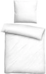 biberna Premium Tencel Bettw&auml;sche Garnitur 135x200 cm wei&szlig; | 100% Lyocell 
