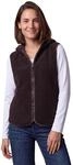 Cecil Damen Teddy-Weste mit Kapuze und Zipper
