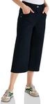 Cecil Damen High Waist Flared Leg Hose im Loose Fit 3818128