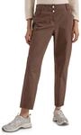 Cecil Damen Mid Waist Barrel Leg Hose im Casual Fit 3819256