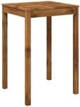 vidaXL Gartenbar-Tisch Natur 70 x 68,5 x 105 cm Massivholz Akazie |...