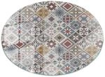 Tulup Glastischplatte ⌀ 60 cm Dekoration Auswechselbare Platte Tafelglas