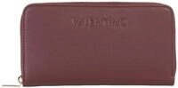 Valentino Geldb&ouml;rse Bianka Re Zip Around Wallet Bordeaux weinrot