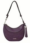Liu Jo Umh&auml;ngetasche Schultertasche Cirry Hobo Bag Red Aubergine weinrot