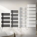 ECD Germany Iron EM Design Badheizk&ouml;rper Elektrisch mit Heizstab 1200 W - 600...