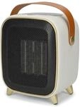NEDIS Heizl&uuml;fter aus Keramik, PTC, 1200 W, Thermostat, Timer 12 Stunden
