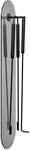 Blomus ASHI Kamingarnitur 3-TLG. schwarz Wandmontiert 66160