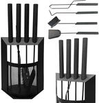 DanDiBo Kaminbesteck Schwarz Modern 5 Teilig Set 96616 Kaminset Kamingarnitur