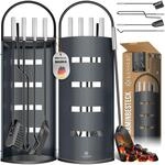 KESSER&reg; Kaminzubeh&ouml;r 5-teiliges Kaminbesteck Set | Modern Design, beschichtet,