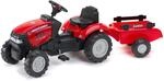 Falk I Case IH Kindertraktor Maxxum 130 CVX &ndash; Pedaltraktor mit Anh&auml;nger & Hupe &ndash;