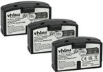 vhbw 3x Akku kompatibel mit Sennheiser HDR 85 | HDR 80, HDR 8-9, HDR 8, HDR 65 TV,