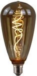 ENOVALITE LED Filament XL Leuchtmittel PEAR Amber | E27 4W 265lm 2200K dimmbar,