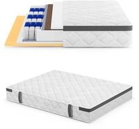 Taschenfederkernmatratze doppelseitige 7-Zone MEDIRO FLEX 23 cm mit...