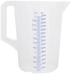 Messbecher Ma&szlig;becher Messkanne Literbecher Profiqualit&auml;t 3000 ml