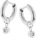 Boccia Damen-Ohrringe Creolen Titan mit Diamant 05086-03