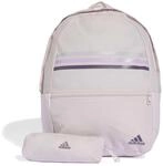 adidas Unisex Classic Horizontal 3-Stripes Backpack, almost pink/shadow violet,...