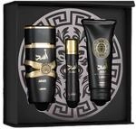 Asad Lattafa Geschenkset f&uuml;r M&auml;nner - 100 ml EDP + 12 ml Reisespray + 100 ml