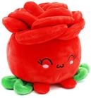 Joy Toy - Flowies Rose Blume Pl&uuml;schtier 16 x 20 cm &ndash; Kuschelige Stoffrose als