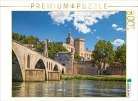 Puzzle &middot; Br&uuml;cke St. Benezet und Bischofspalast in Avignon, ce | Historische...
