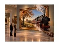 Puzzle &middot; Juni | Die Dampflokomotive aus der Vergangenheit &middot; 1000 Teile &middot;
