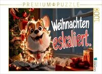 Puzzle &middot; Weihnachten eskaliert | 1000 Teile &middot; Lege-Gr&ouml;&szlig;e 64 &times; 48 cm &middot;...