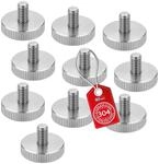 SOTECH 10 St&uuml;ck R&auml;ndelschrauben M6 L&auml;nge 12 mm Edelstahl V2A (SS304) |...